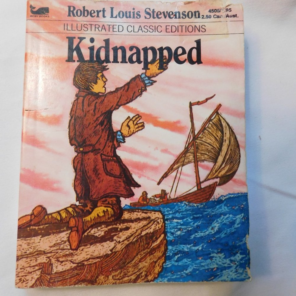 Kidnapped by Robert Louis Stevenson Vintage Book